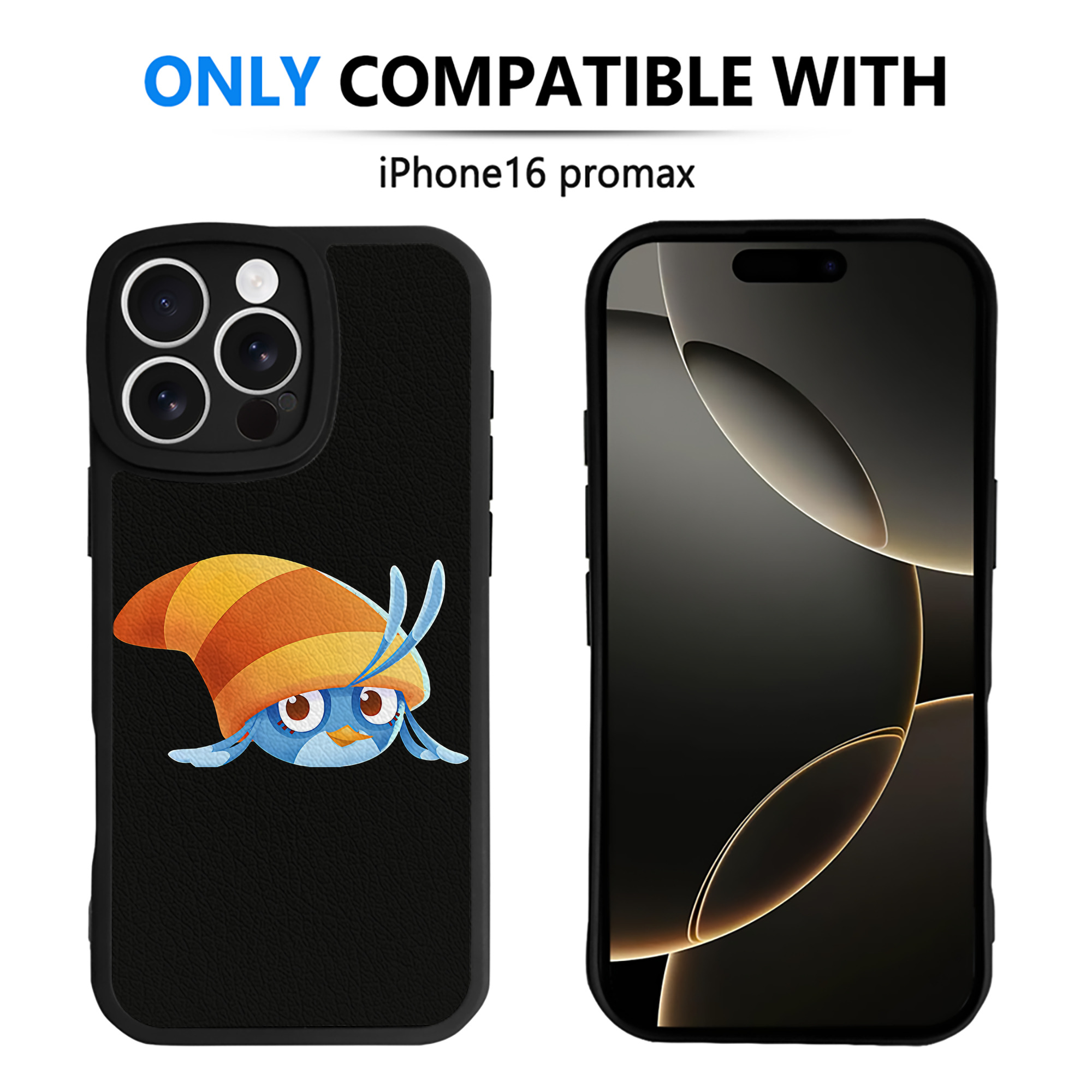 （画像用） Angry Birds アングリーバード 【iPhone 16シリーズ対応】シリコンスマホケース（レザー調） 材質：シリコン
